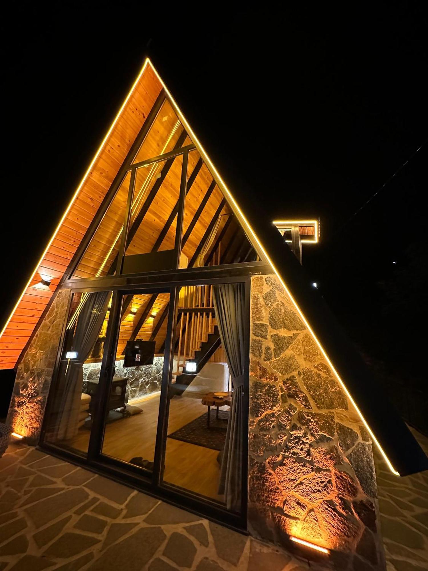 לינה וארוחת בוקר Pazar  Ruby Bungalov Dogal Yasam Evleri מראה חיצוני תמונה